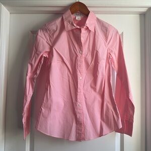 Women’s Jcrew Pink Button-Up Shirt